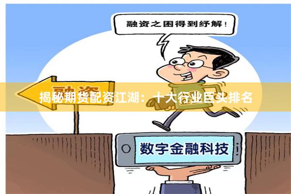 揭秘期货配资江湖：十大行业巨头排名